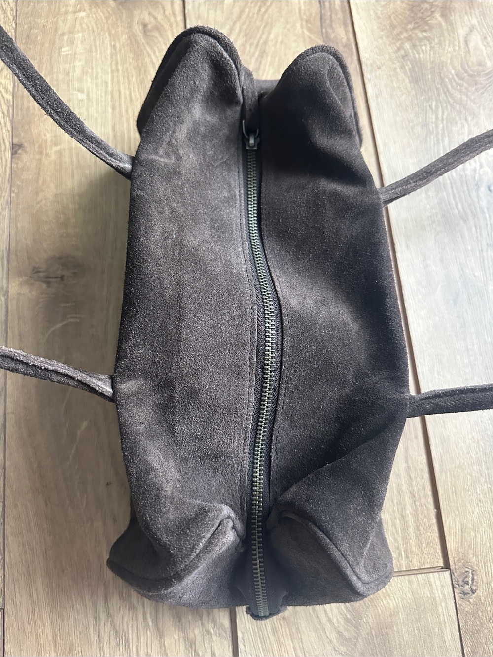 Free People Dark Brown Suede Shoulder Bag - Picture 4 of 6
